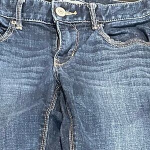 Express Women's Boot Cut Jeans - Dark Blue